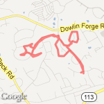 3.77 miles route map