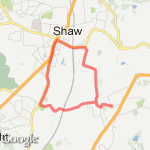 Shaw Loop route map