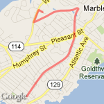 Bike path to jcc route map