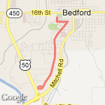 Parkview 5 route map