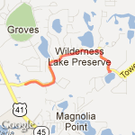 Turkey Trot 5K route map