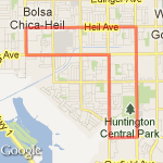 long run 1 route map