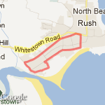 Rush Christmas 10k &5k route map