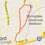 glenbrook and hope route map