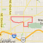 3.5 mi Klickitat route route map
