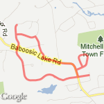 3.15 Mile Run route map