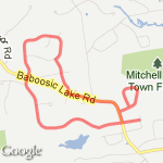 3.25 Miles route map