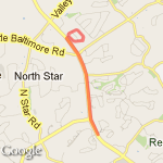 Brew Ha Ha route map