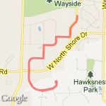 out and back home 4 route map