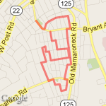 5K plus baby route map