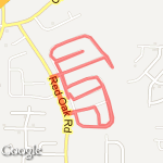 Jingle Bell Walk route map