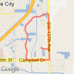 Waterstone 5K 2 route map