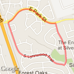 short run - local route map