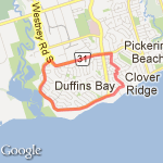 Lake Shore Circuit route map