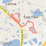 Easter Park route map