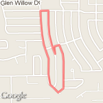 1.5 Mile Route route map