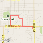 Crazy night route route map