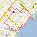 south service & promenade park loop route map