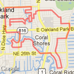 eight miler  route map