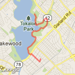 san benito way to bathhouse route map