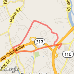 Old Ferry Five route map