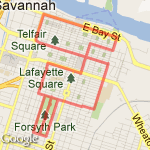 Nice 7 miles route map