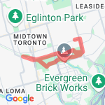 Oriole park loop route map