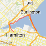 Last 20km - Around the Bay route map