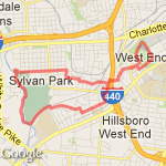 Greenway/nabe/centennial route map