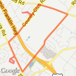 Royersford loop route map