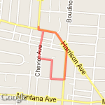 Just One Interval Route route map