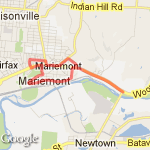 5 Mile Mariemont Route route map