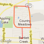 neighborhood route map