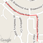 800 Meter Sprint Route route map