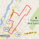 Freshman Get Lost Run route map