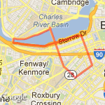 BB 10k loop route map
