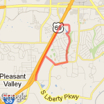 birthday hash 2012 route map