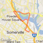 Medford Run  route map