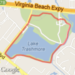 Mt trashmore big perimeter loop route map