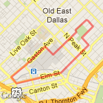 Deep Ellum 3.4 route map
