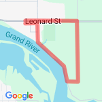 River Loop route map