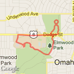 Short happy hallow + memorial route map