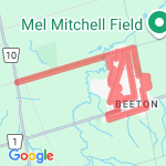 train bridge/around town route map