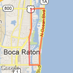 6 mile loop route map