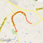 5miler at Cattail route map