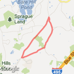 bolton Road loop route map