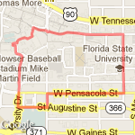 Ruck March Alpha  route map