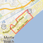 Two Girls Running in the Dark AfterWork route map