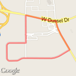 Maumee - Residence Inn route map