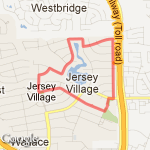 Jog week 1 route map